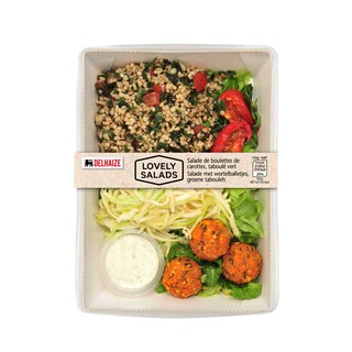 Delhaize | Lovely salad | Boulettes de carottes 