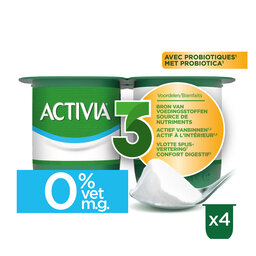 Activia | Yaourt | Nature | 0% m.g. | Probiotiques 