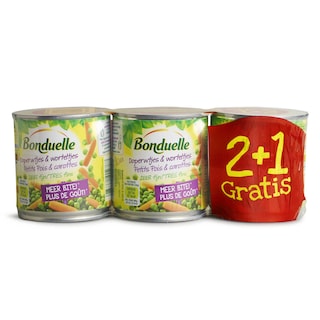 Bonduelle | Pois-Carottes | Très fins 2+1 