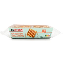 Delhaize | Biscuits | Carrés confiture | Abricot 6 x 47 gr