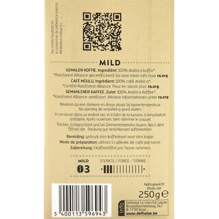 Delhaize | Koffie | Mild 03 | Gemalen 