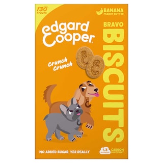 Edgard & Cooper | Biscuits | Banaan & Pinda | Adult 400 gr