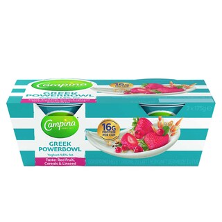 Campina | Yaourt | Grec | Fruits rouges | Céréales 