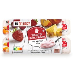 Delhaize | Yoghurt | Vol | Fruit 8 x 125 gr