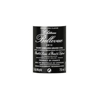 FR BORDEAUX SAINT EMILION GC | CHATEAU BELLEVUE 2012 