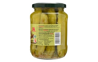 Delhaize | Cornichons | Batonnets | Aigre-Doux 360 gr