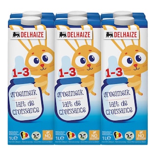 Delhaize | Lait de croissance | 1-3 