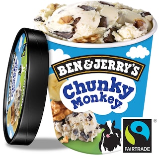 Ben & Jerry's | Chunkey monkey | Roomijs | Fairtrade 