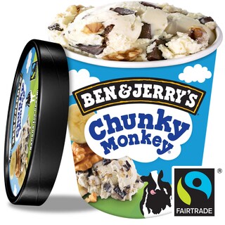 Ben & Jerry's | Chunkey monkey | Crème glacee | Fairtrade 