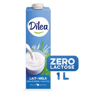 Dilea | Lait | Demi-écrémé | Sans lactose 