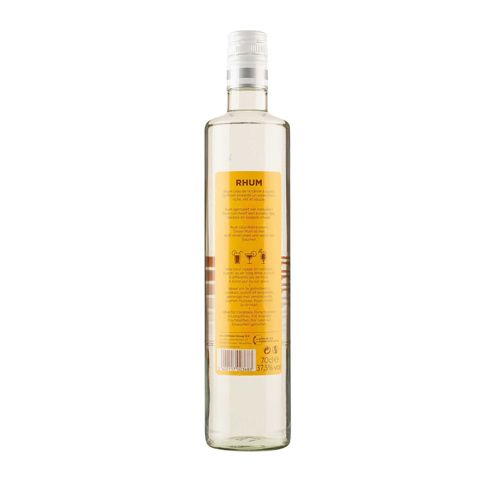 Delhaize | Rhum | Blanc | 38% ALC. 