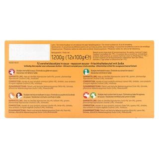 Delhaize | Kattenvoeding | Saus | Adult | Mix vlees 