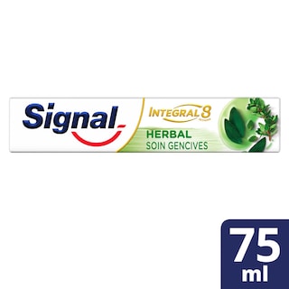 Signal | Dentifrice | INT8 | Herbal | Soin gencives 