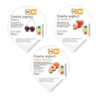 365 | Yaourt crémeux | Fraise 