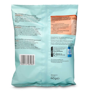 Delhaize | Rijst- & Maiswafels | Choco | Mini 