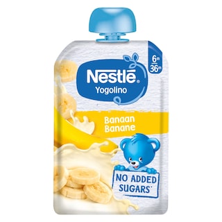Nestlé | Yogolino | Melkdessert | Banaan | pouch | 6 maanden 100 gr