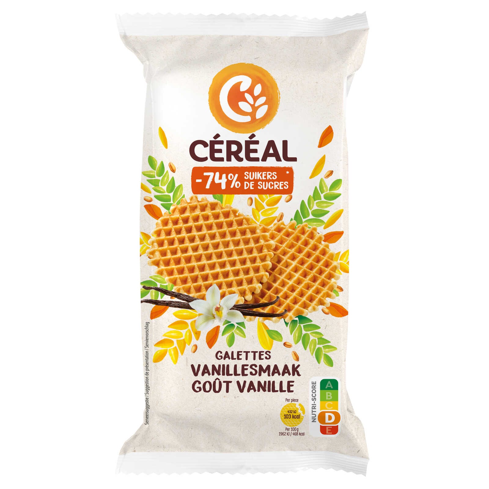 Céréal Sugar control | Vanille wafels | Maltitol