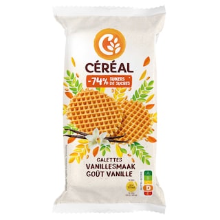 Céréal | Sugar control | Vanille wafels | Maltitol 