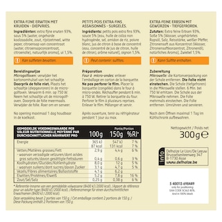 Delhaize | Petits pois extra fin | Steam 
