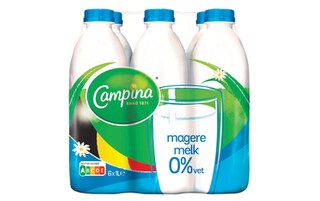 Campina | Melk | 0% V.G. 6 x 1 l