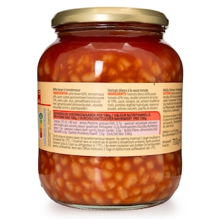 Delhaize | Haricots | Blancs | Sauce tomate 