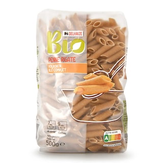Delhaize | Bio | Pâtes | Penne | Complet | Bio 