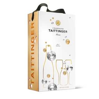 Taittinger | Champagne brut + 2 verres 
