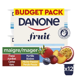 Danone | Yaourt | Fruits | Mix | Maigre | Budget 