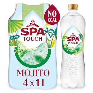 Spa | Touch sparkling | Mojito 4 x 1 l