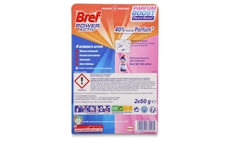 Bref WC | Power Activ | Bloc WC | Power Activ' |Fleurs Roses 