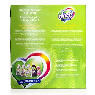 Dreft | Poudre à lessiver | Touch of pink | 2.6KG 