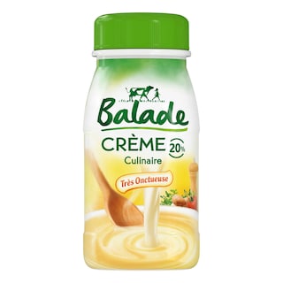 Balade | Crème culinaire | 20% M.G. | Sans additifs | Eco 