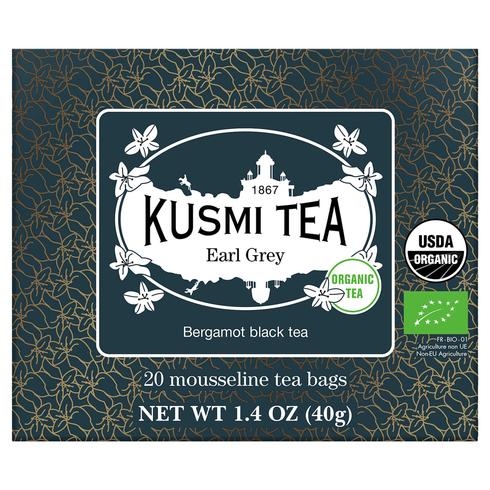 Kusmi Tea Thee | Zwarte | Earl Grey | Bio