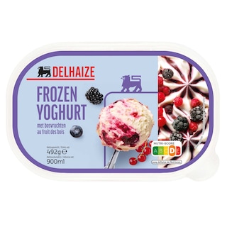 Delhaize | Yoghurtijs | Bosvruchten 