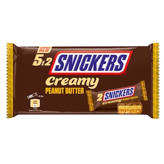 Snickers | Snickers | Creamy Peanut Butter | 5 Pieces 183 gr