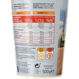 Delhaize | Yaourt | Turque | 10% m.g. 