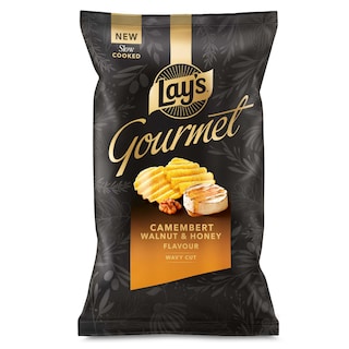 Lay's | Gourmet | Chips | Camenbert | Honing | Walnoten 145 gr