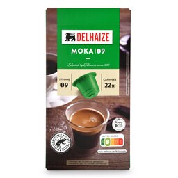 Delhaize | Koffie | Moka | Caps 