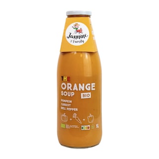 Jannine & Family | Soupe| Potiron Carotte Poivron rouge | Bio 