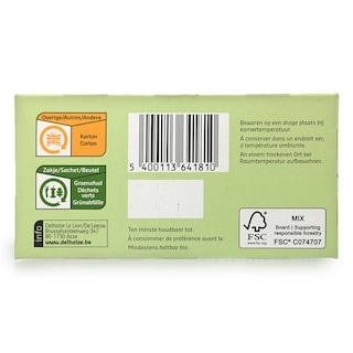 Delhaize | Thee | Groen | Gember | Zakjes 