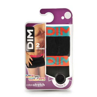 Dim | Boxer Mix&Colors | bleu/orange | T4 