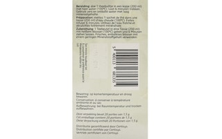Delhaize | Bio | Kruidenthee | Spijsvertering | Zakjes | Bio 