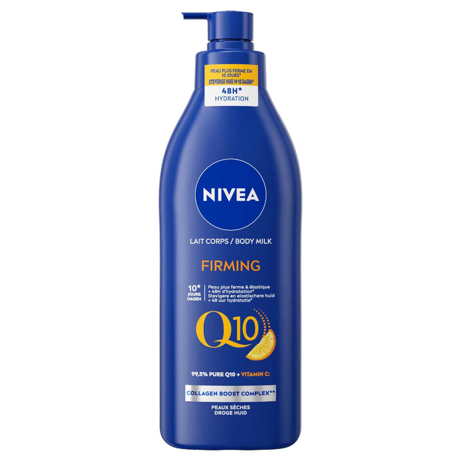 Nivea Bodymilk | Stevigheid | Droge huid | Pomp