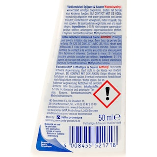 Dr. Beckmann | Vlekkenduivel | Spijsvet & Saus 