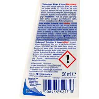 Dr. Beckmann | Vlekkenduivel | Spijsvet & Saus 