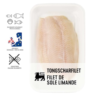 Delhaize | Filet de sole limande | Sans peau 