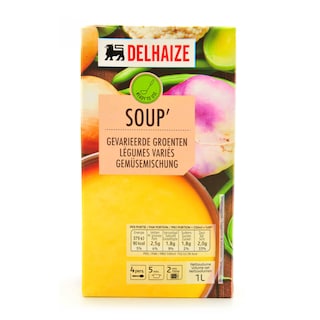 Delhaize | Soep | Gevarieerde groenten 