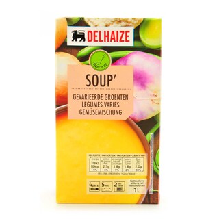 Delhaize | Soep | Gevarieerde groenten 