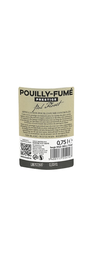 Delhaize | Pouilly Fumé Prestige Wit 