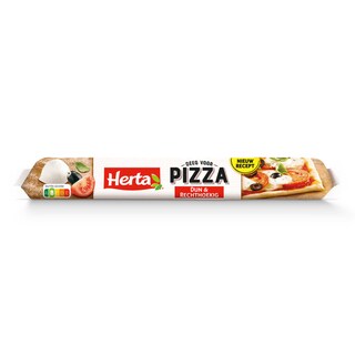 Herta | Pâte à pizza | fine et rectangle 385 gr